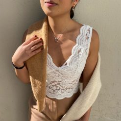 Risque Spring 2022 Collection CHANTILLY Lace Top