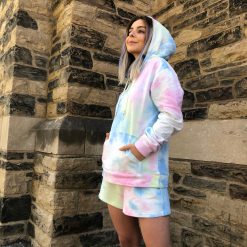 Luna CIELO Tie Dye Hoodie Clothing