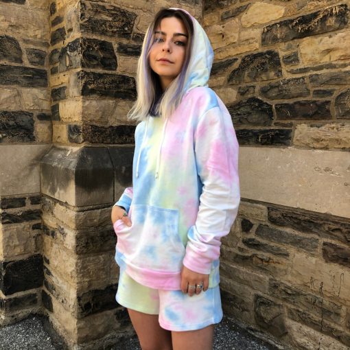 Luna CIELO Tie Dye Hoodie Clothing