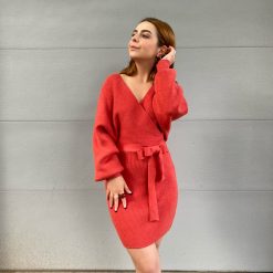 Risque Clothing ENVY Knit Wrap Dress