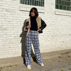 Risque WREN Plaid Pants Clothing