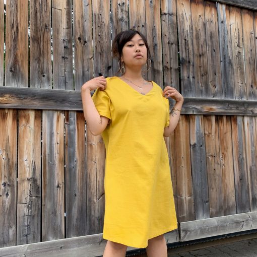 Luna SIMONE Linen Dress