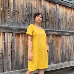 Luna SIMONE Linen Dress