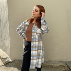 Risque WINNIE Plaid Shacket