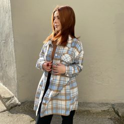 Risque WINNIE Plaid Shacket