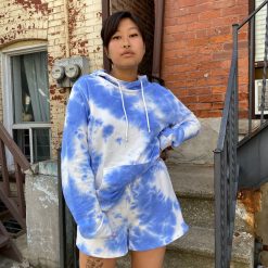 Luna CIELO Tie Dye Hoodie Clothing