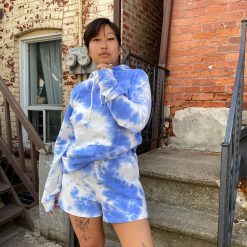 Luna CIELO Tie Dye Hoodie Clothing