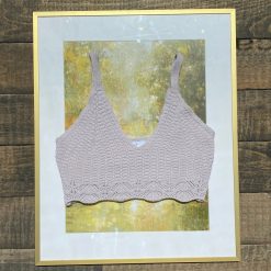 Risque Spring 2022 Collection PADME Knit Bra Top