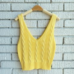 Risque NORI Knit Vest Top Spring 2022 Collection