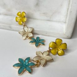 Risque Spring 2022 Collection DIXIE Flower Earrings