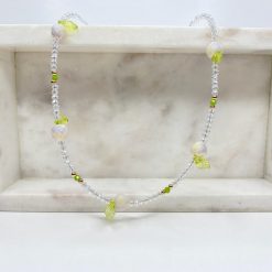 Risque Spring 2022 Collection FUJI Beaded Necklace