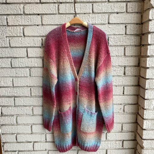 Risque AYLA Colour Block Cardigan