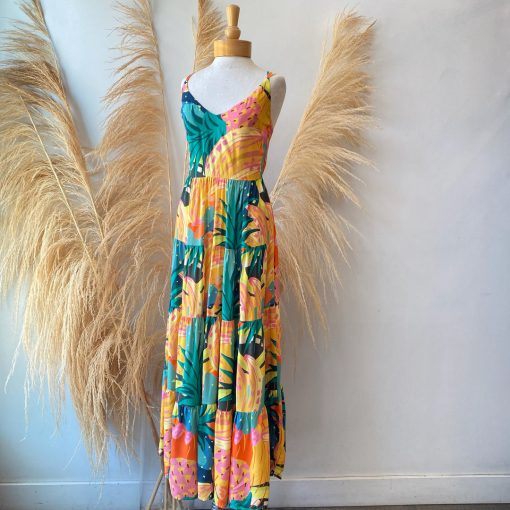 Risque Spring 2022 Collection FRUTA Maxi Dress