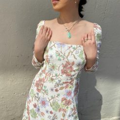 Risque LIMONA Floral Maxi Dress