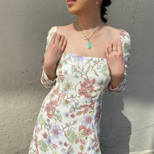 Risque LIMONA Floral Maxi Dress