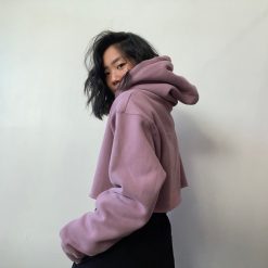 Luna Clothing GIRLFRIEND Cut Off Hoodie