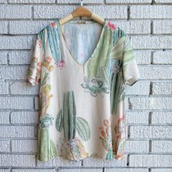 Risque FLOR Short Sleeve Top Spring 2022 Collection