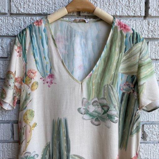 Risque FLOR Short Sleeve Top Spring 2022 Collection