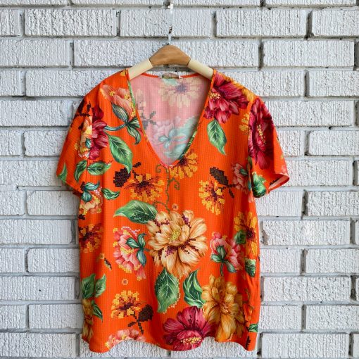 Risque FLOR Short Sleeve Top Spring 2022 Collection