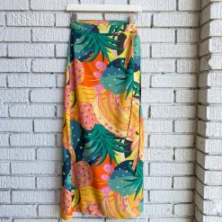 Risque Spring 2022 Collection ANANAS Maxi Skirt