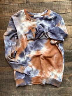 Luna Clothing BENNY Tie Dye Crewneck Sweatshirt