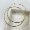 Risque Accessories Large Gold Hoops