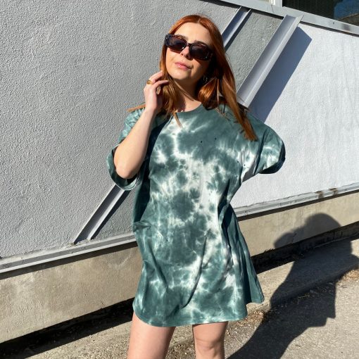 Risque BRYANT Tie Dye T-Shirt Dress