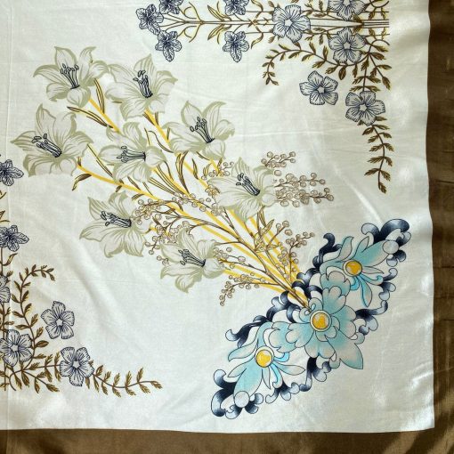 Risque Spring 2022 Collection GARDENIA Floral Scarf