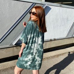 Risque BRYANT Tie Dye T-Shirt Dress