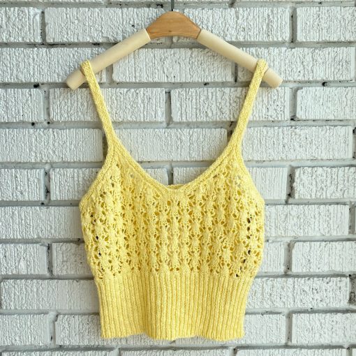 Risque Spring 2022 Collection BAIA Crochet Tank