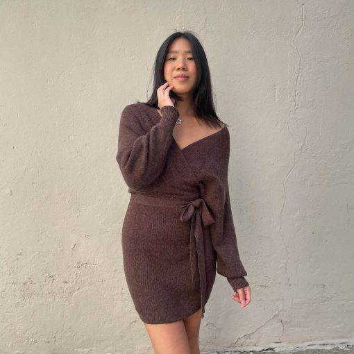 Risque Clothing ENVY Knit Wrap Dress