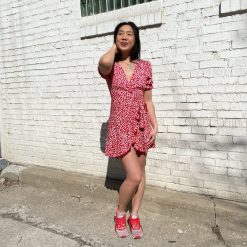 Risque MOIRA Floral Mini Dress