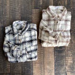 Risque AMAYA Plaid Shacket