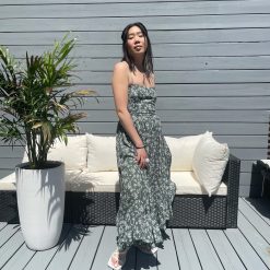 Risqué Clothing FLEUR Floral Maxi Dress Spring 2022 Collection